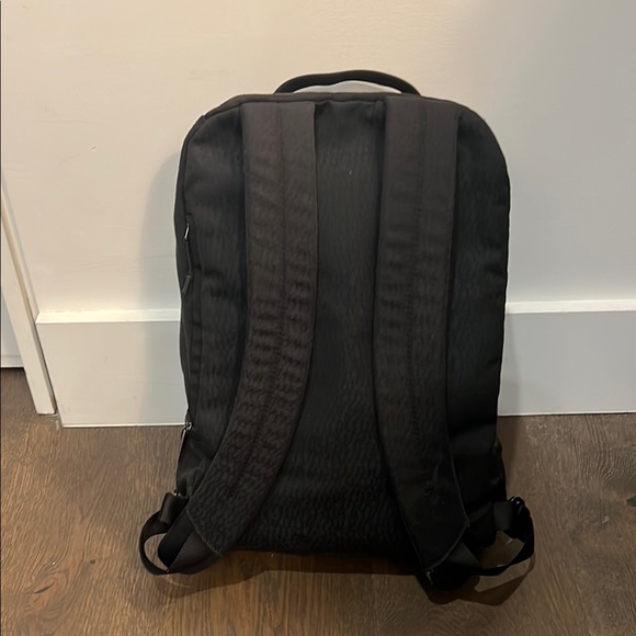 Lululemon Athletica Black Backpack Sleek Design - Picture 2 of 4